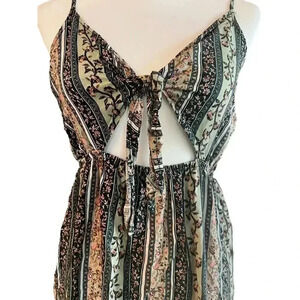 Justify dress juniors floral patterned maxi XL